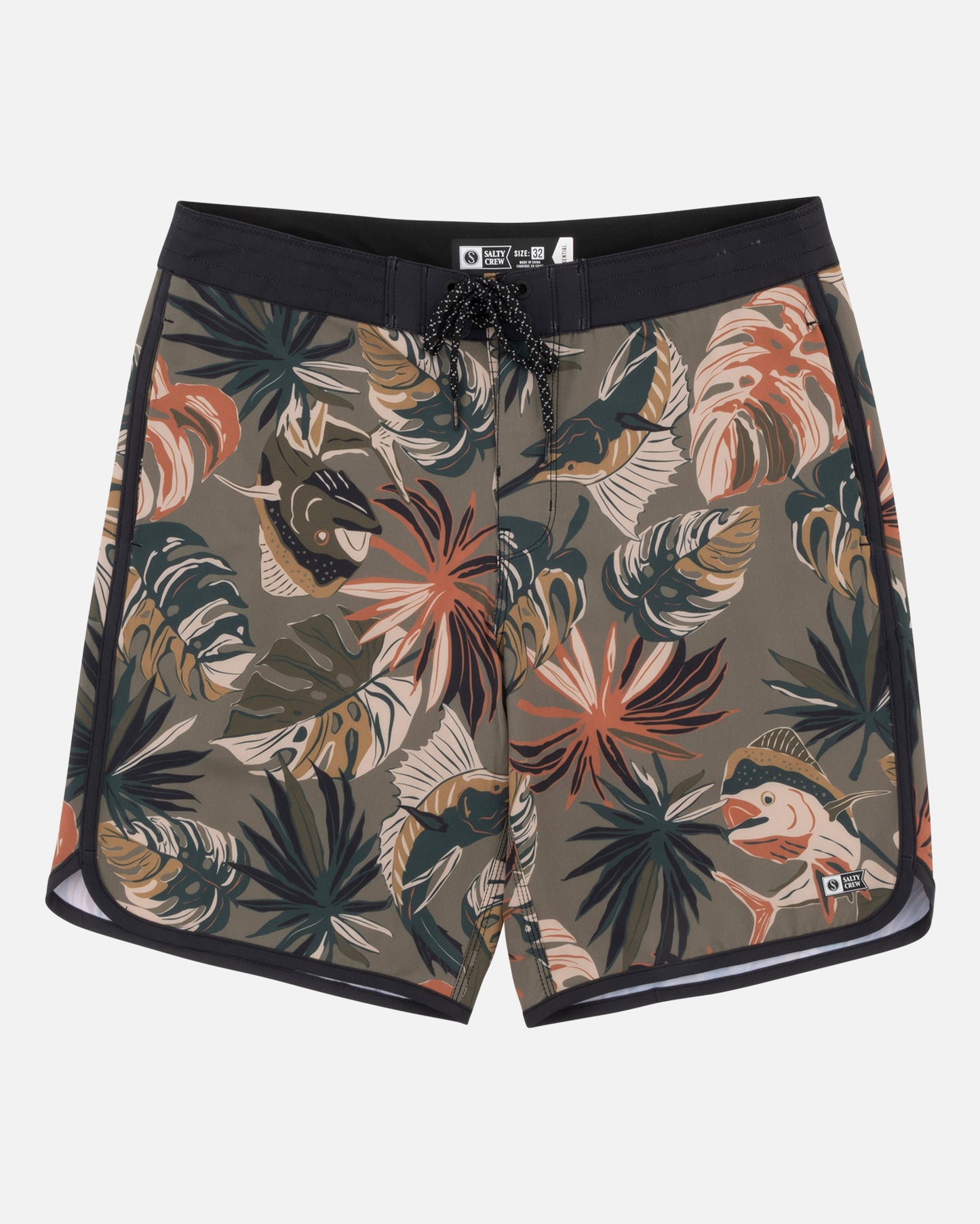 Breaker Olive Boardshort