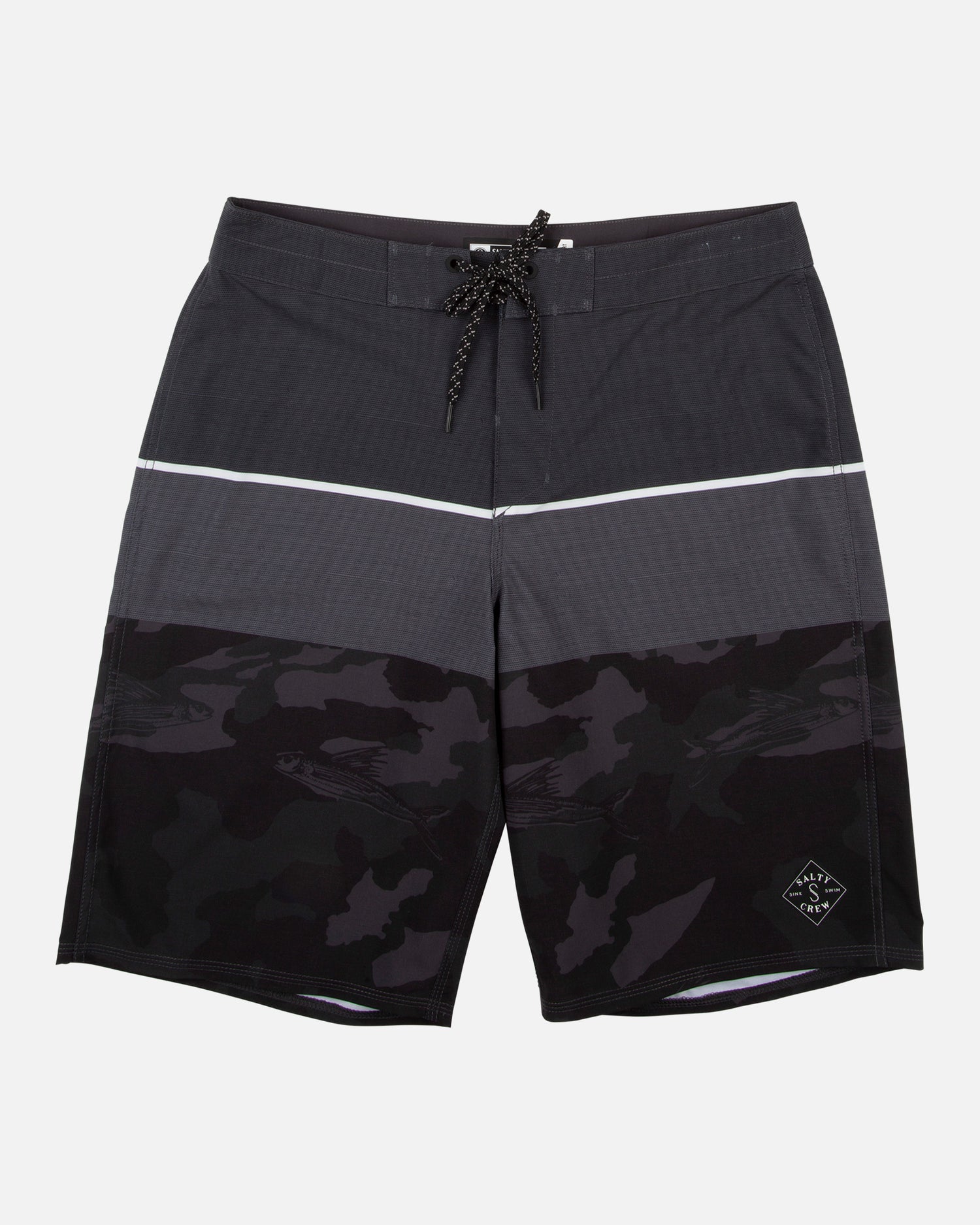 STACKED BOARDSHORT - Black