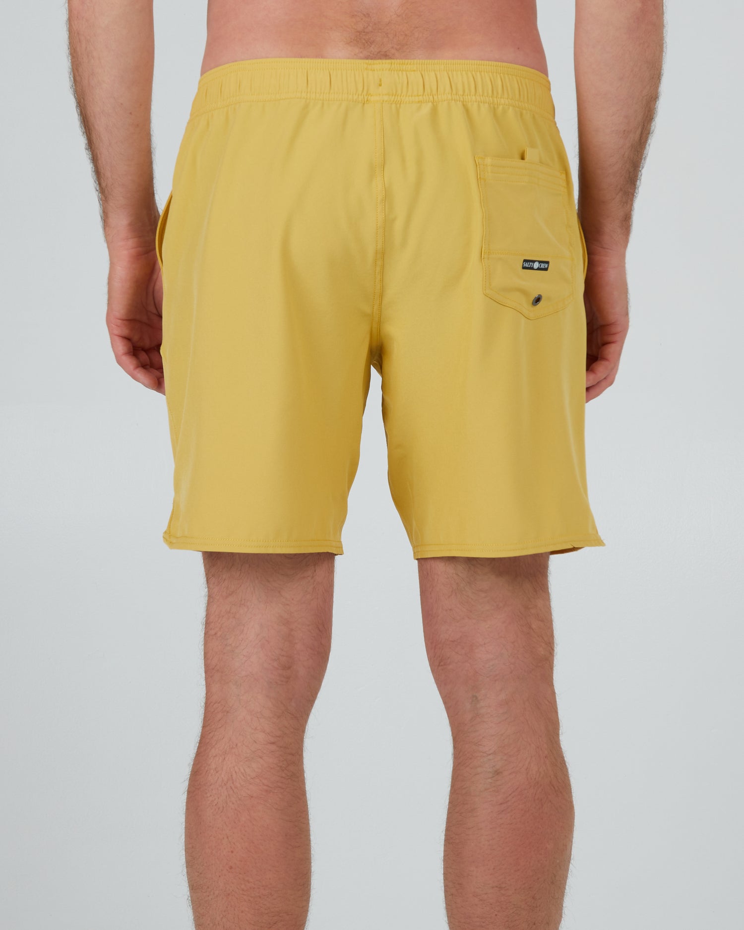 back view of Lowtide Seaweed Elastic Boardshort