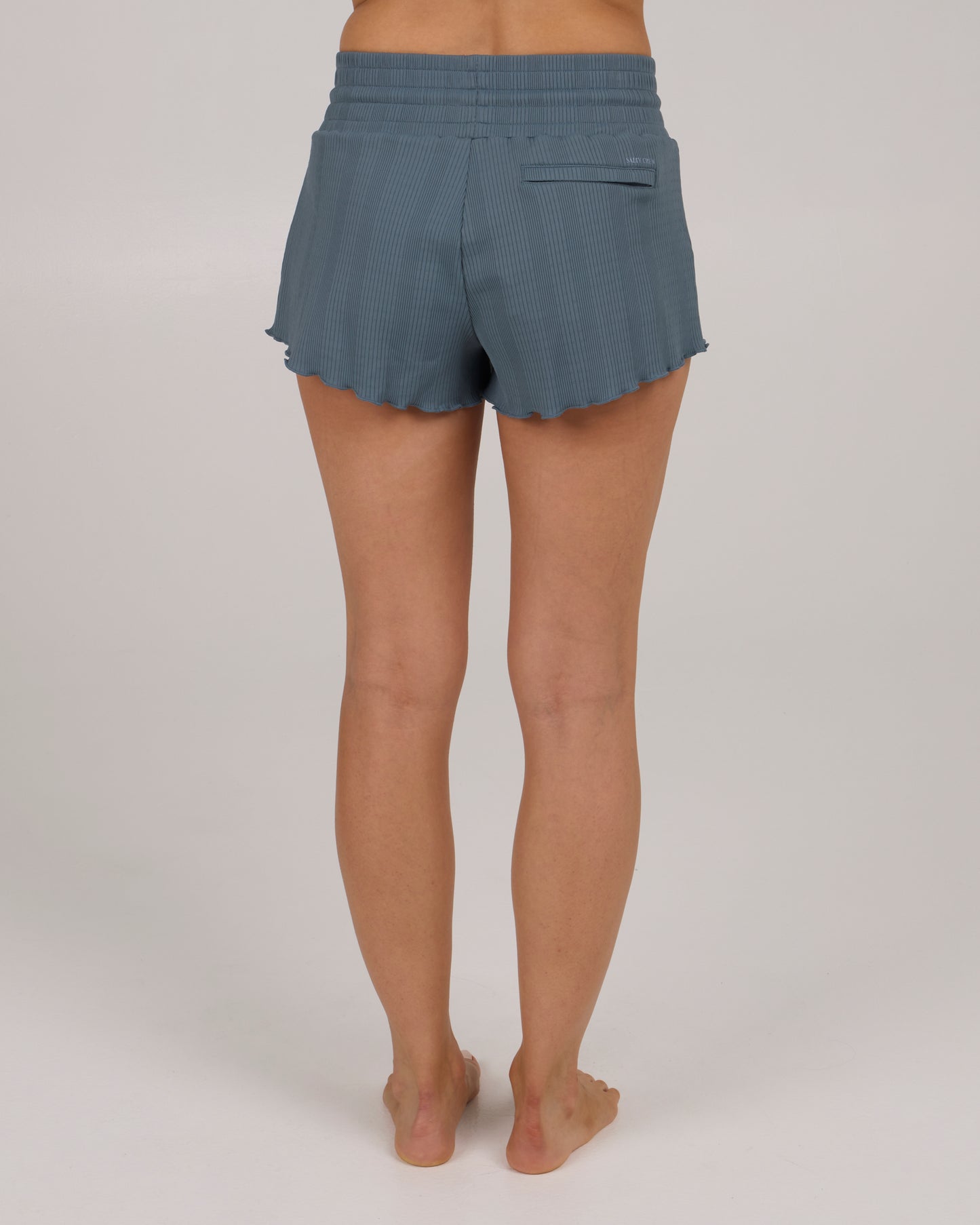 back view of Seafarer Swim Short - Fin Blue