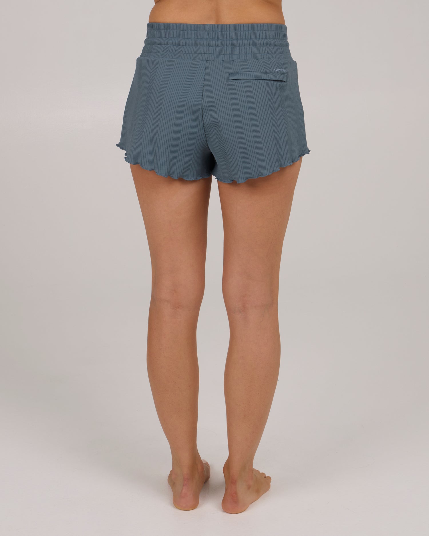 back view of Seafarer Swim Short - Fin Blue
