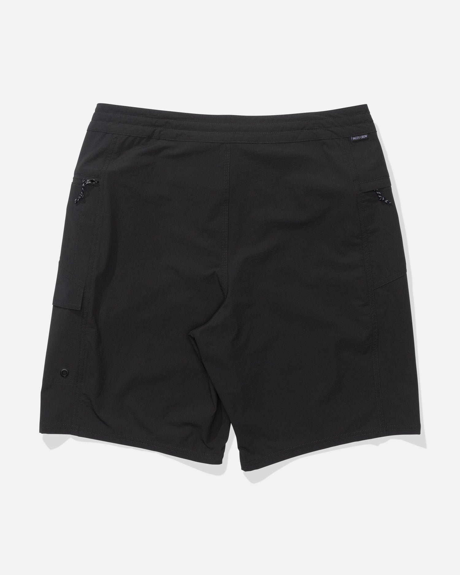 Back view of the Flagship Boatshort - Matte Black. 