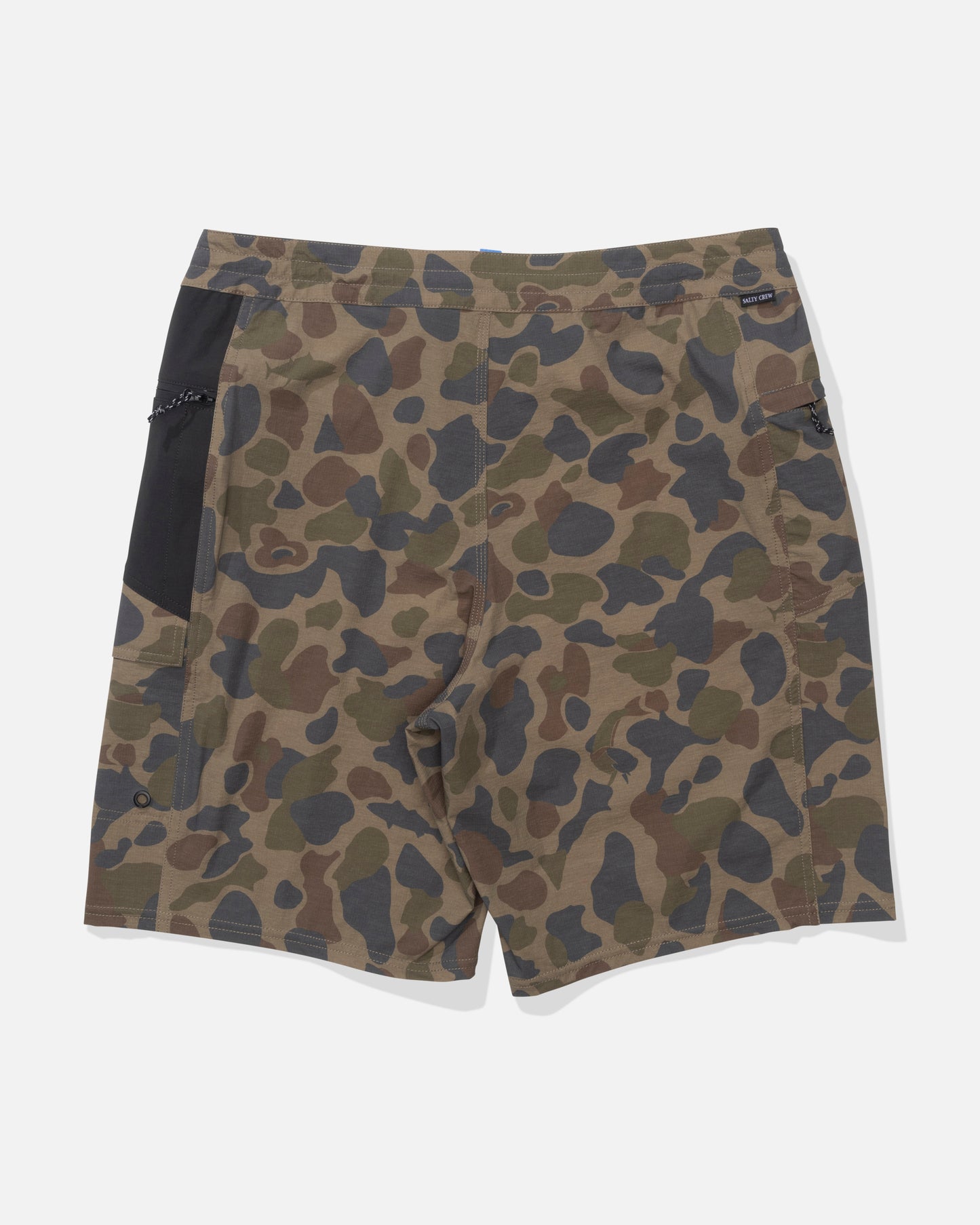 Back view of the Flagship Boatshort - Sand Camo. 
