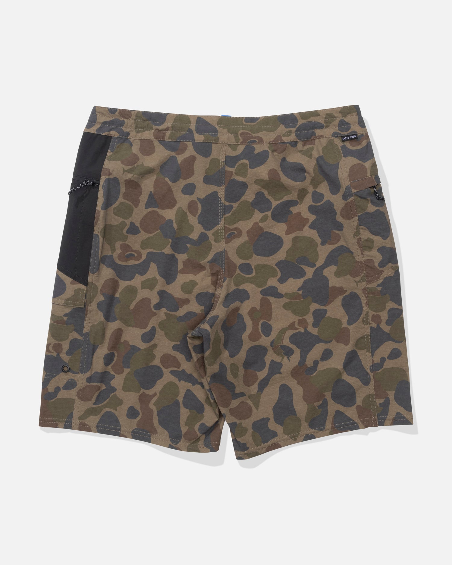 Back view of the Flagship Boatshort - Sand Camo. 