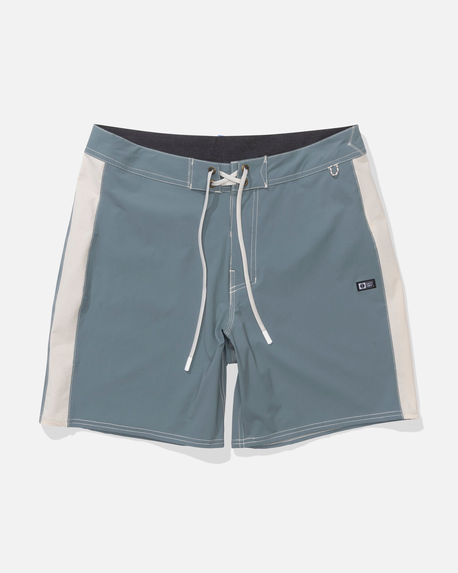 Front view of the Channel Boardshort - Trooper. 