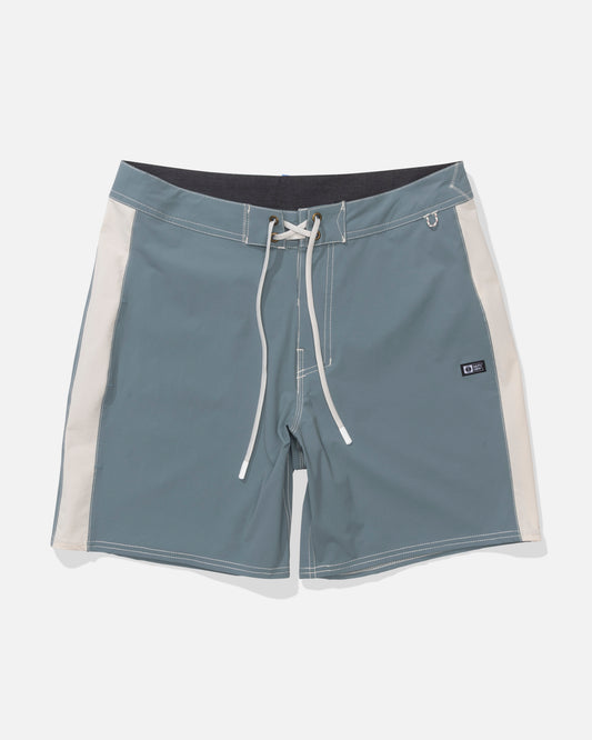 Front view of the Channel Boardshort - Trooper. 
