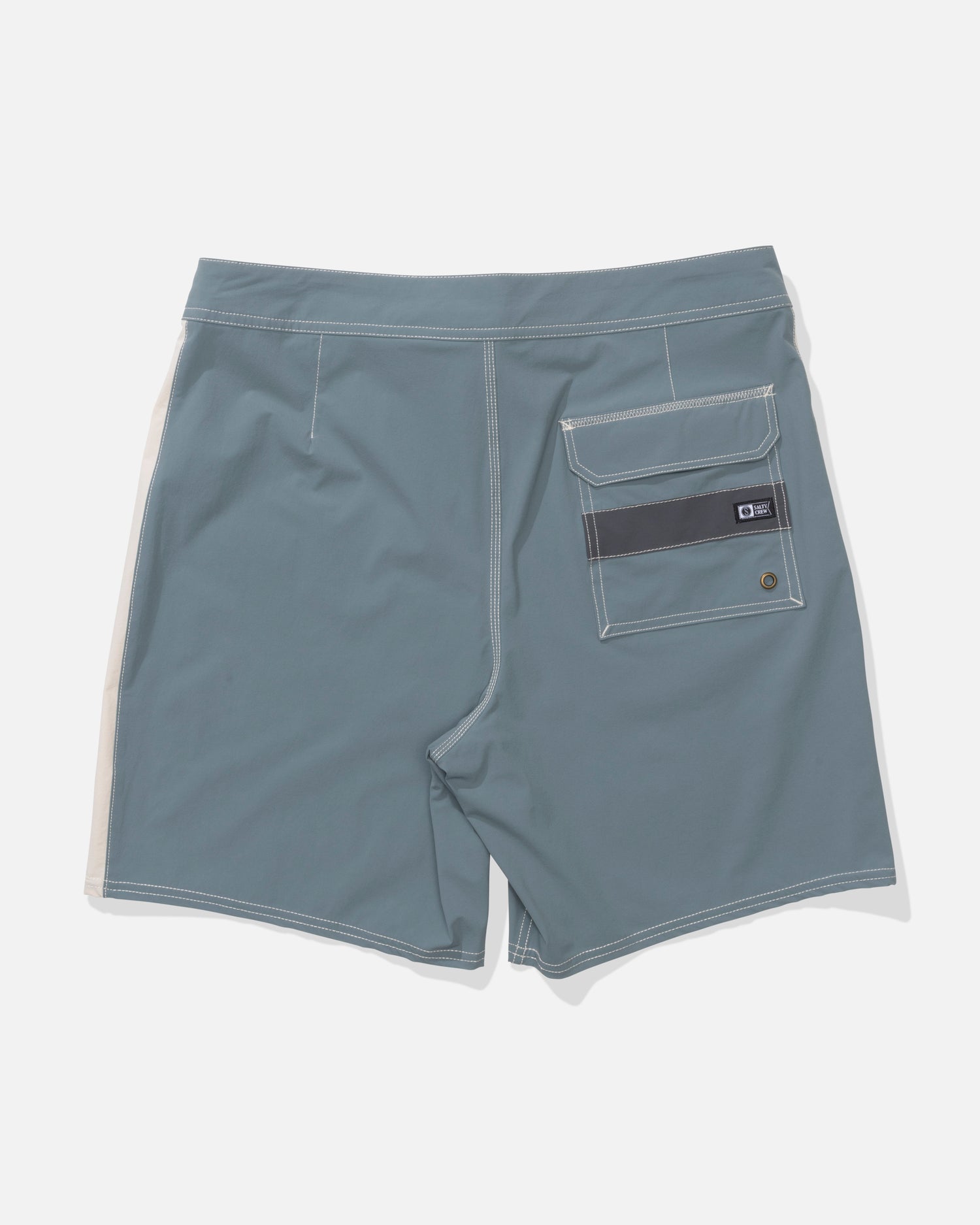 Back view of the Channel Boardshort - Trooper. 