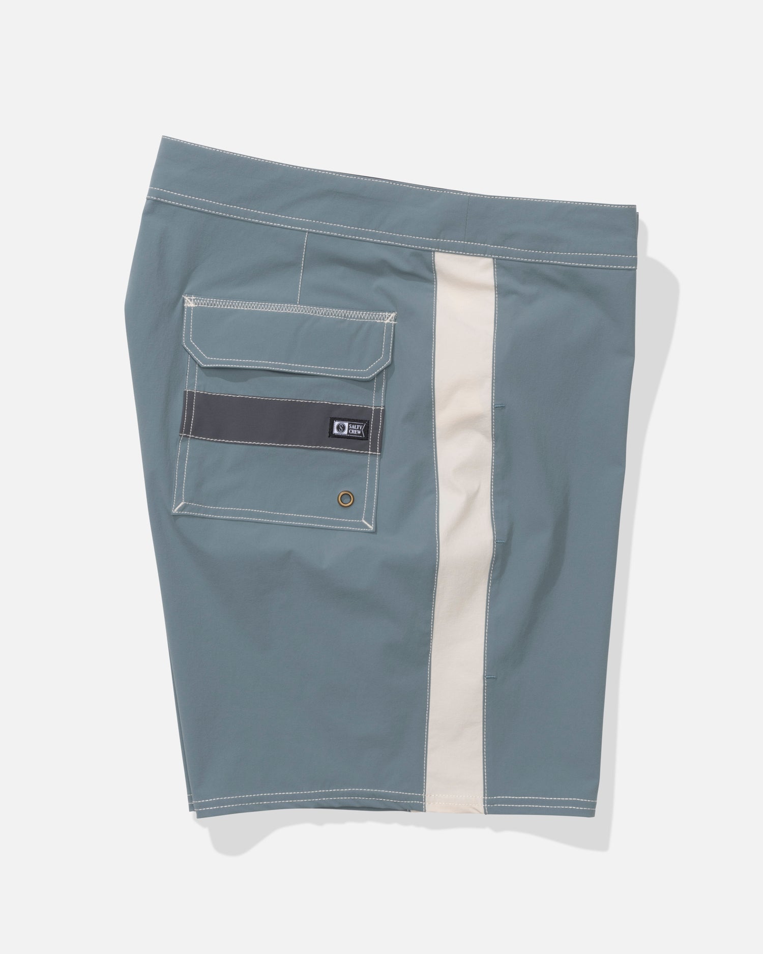 Alternate profile view of the Channel Boardshort - Trooper. 