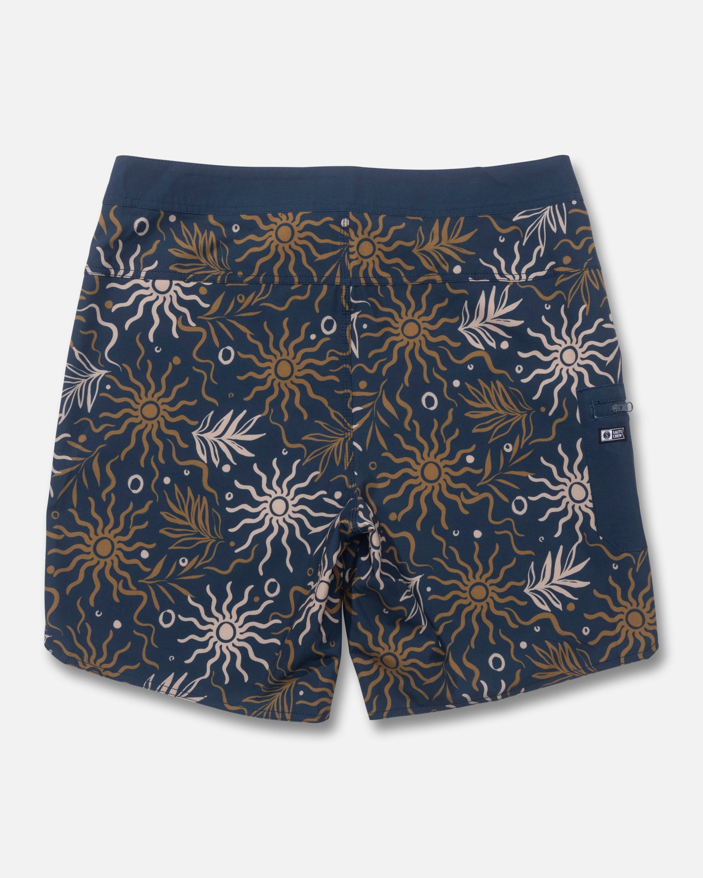 Back view of the Session Boardshort - Navy. 