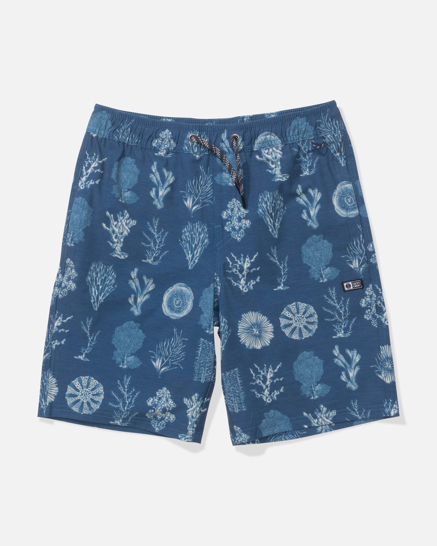 Front view of the Crew 16" Boys Volley - Cast Blue. 