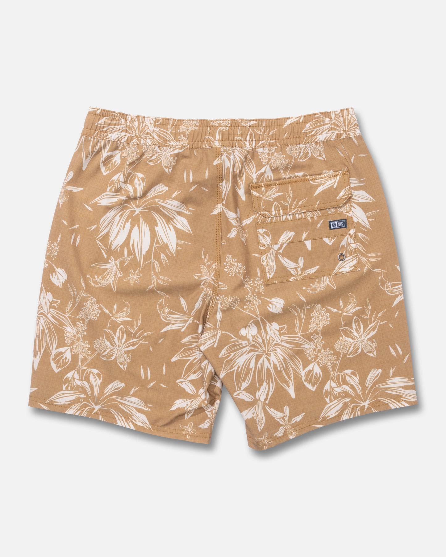 Back view of the Crew Volley - Bronze Brown. 