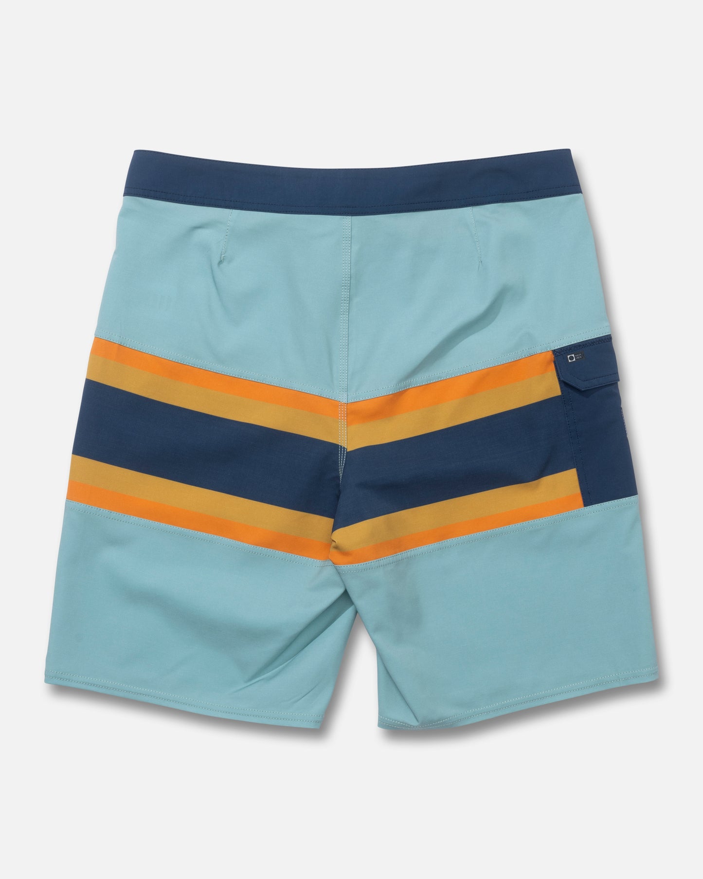 Back view of the Refuge Boardshort - Marine. 