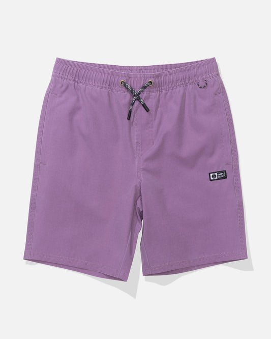 Front view of the Seadog 16" Boys Volley - Grape.