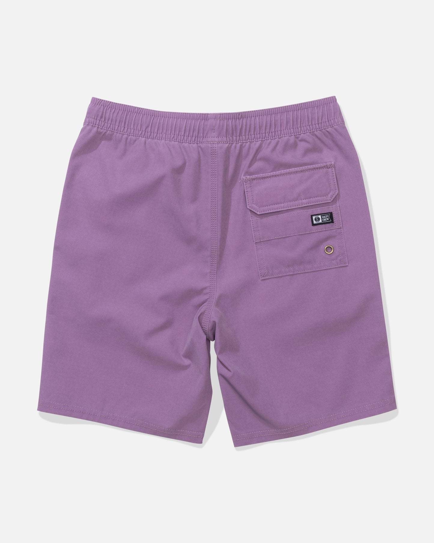 Back view of the Seadog 16" Boys Volley - Grape. 