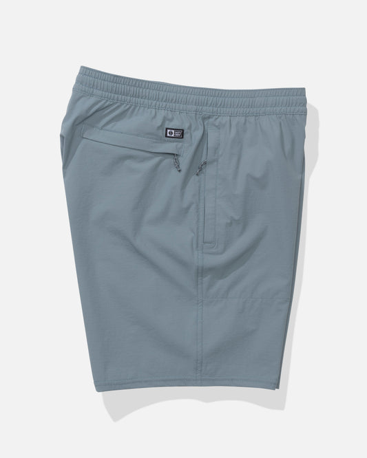 Alternate profile view of the Crew Boatshort Ewaist - Trooper. 