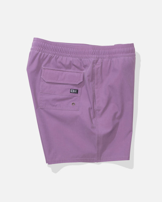 Alternate profile view of the Seadog Volley - Grape. 