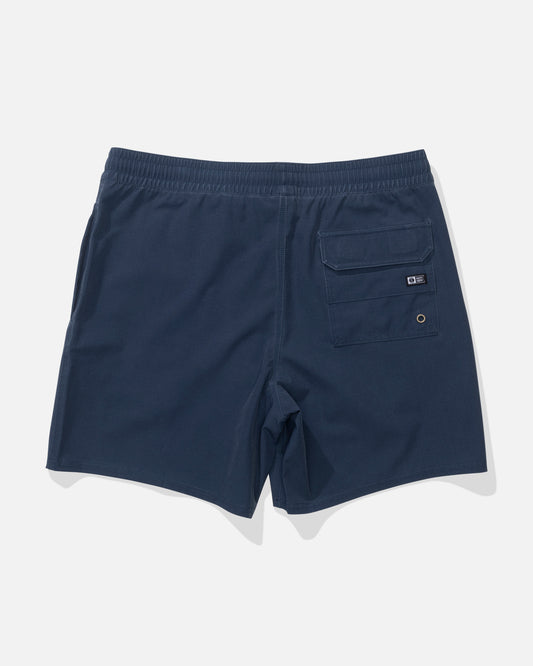 Back view of the Seadog Volley - Midnight Navy. 