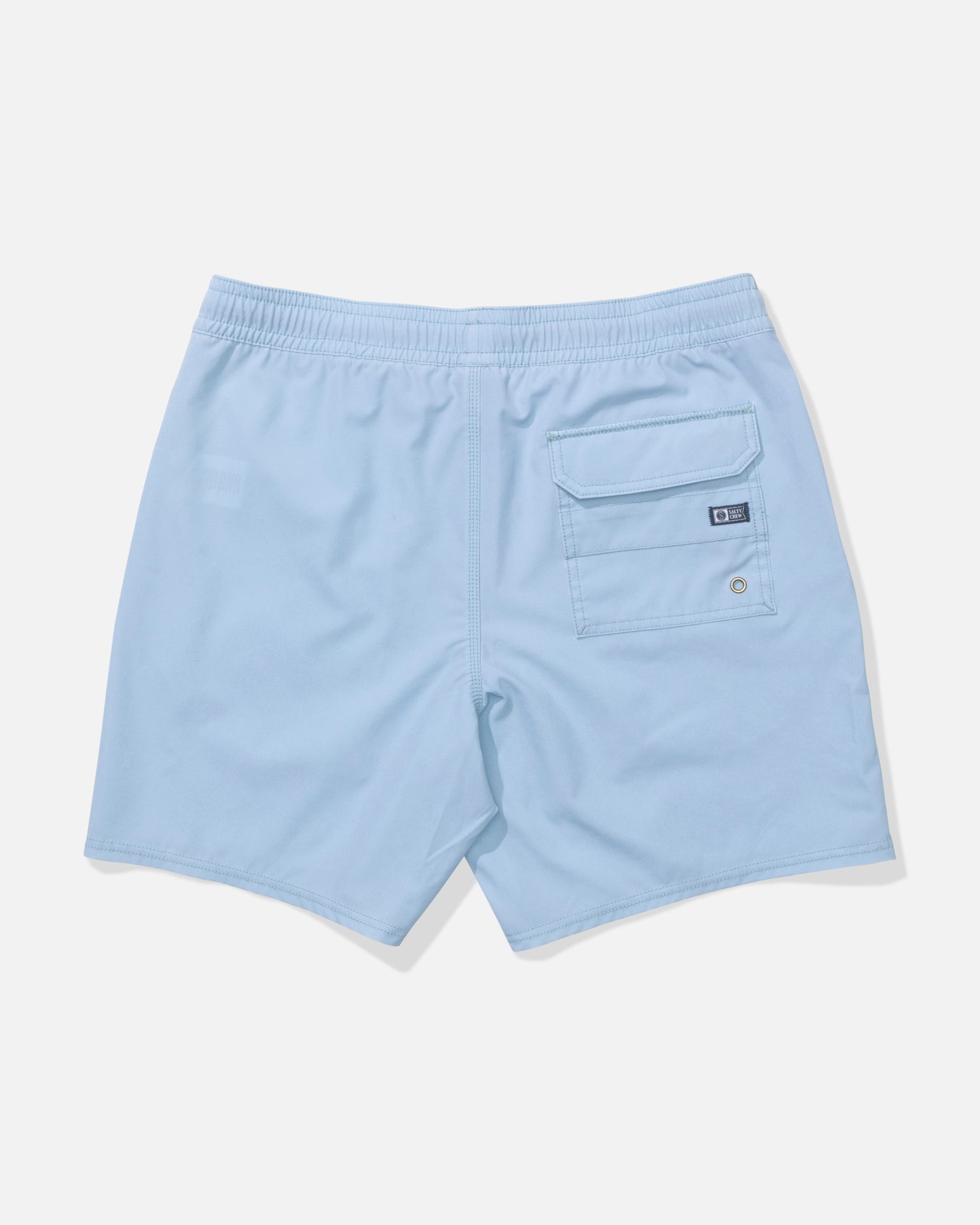 Back view of the Seadog Volley - Mineral Blue. 