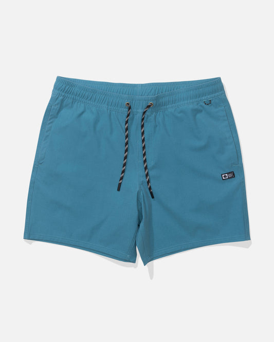 Front view of the Seadog Volley - Teal Blue. 
