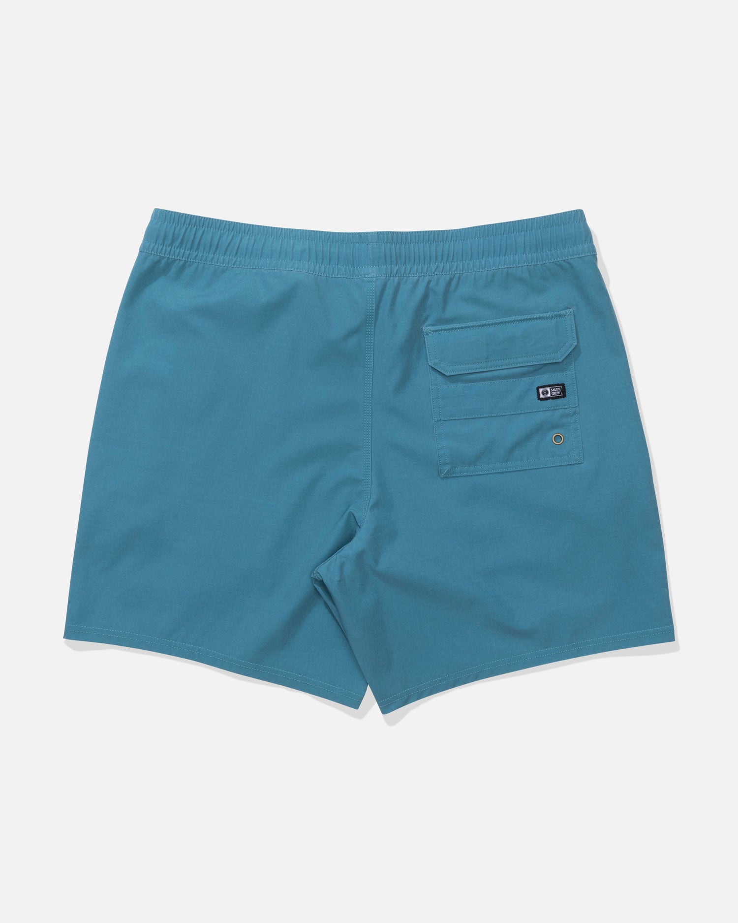 Back view of the Seadog Volley - Teal Blue. 