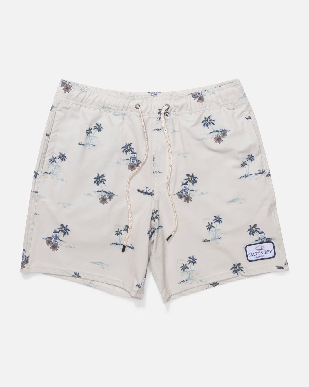 T-shirt Manches Longues Salty Crew - Noir, Taille M, Motif Poisson - Pour Ado