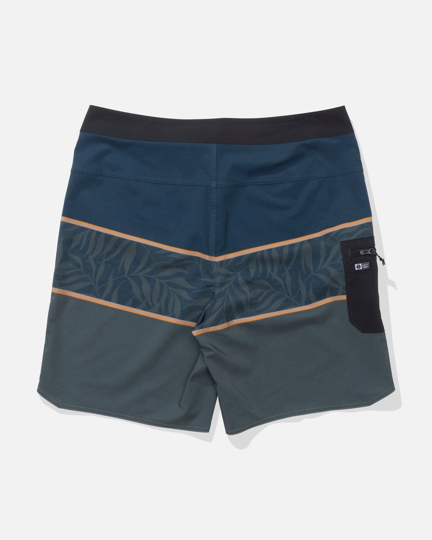 Back view of the Session Block Boardshort - Trooper. 
