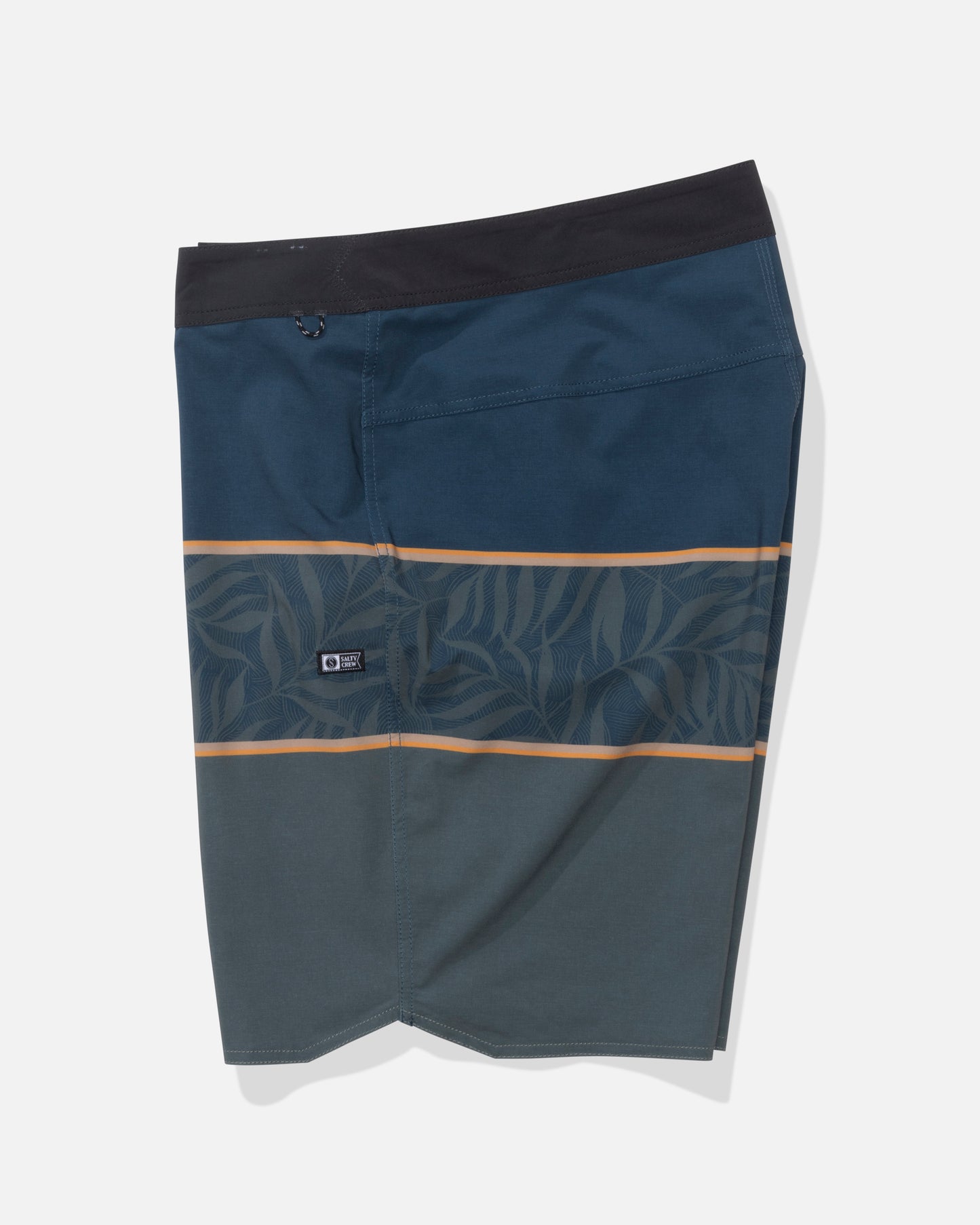 Profile view of the Session Block Boardshort - Trooper. 
