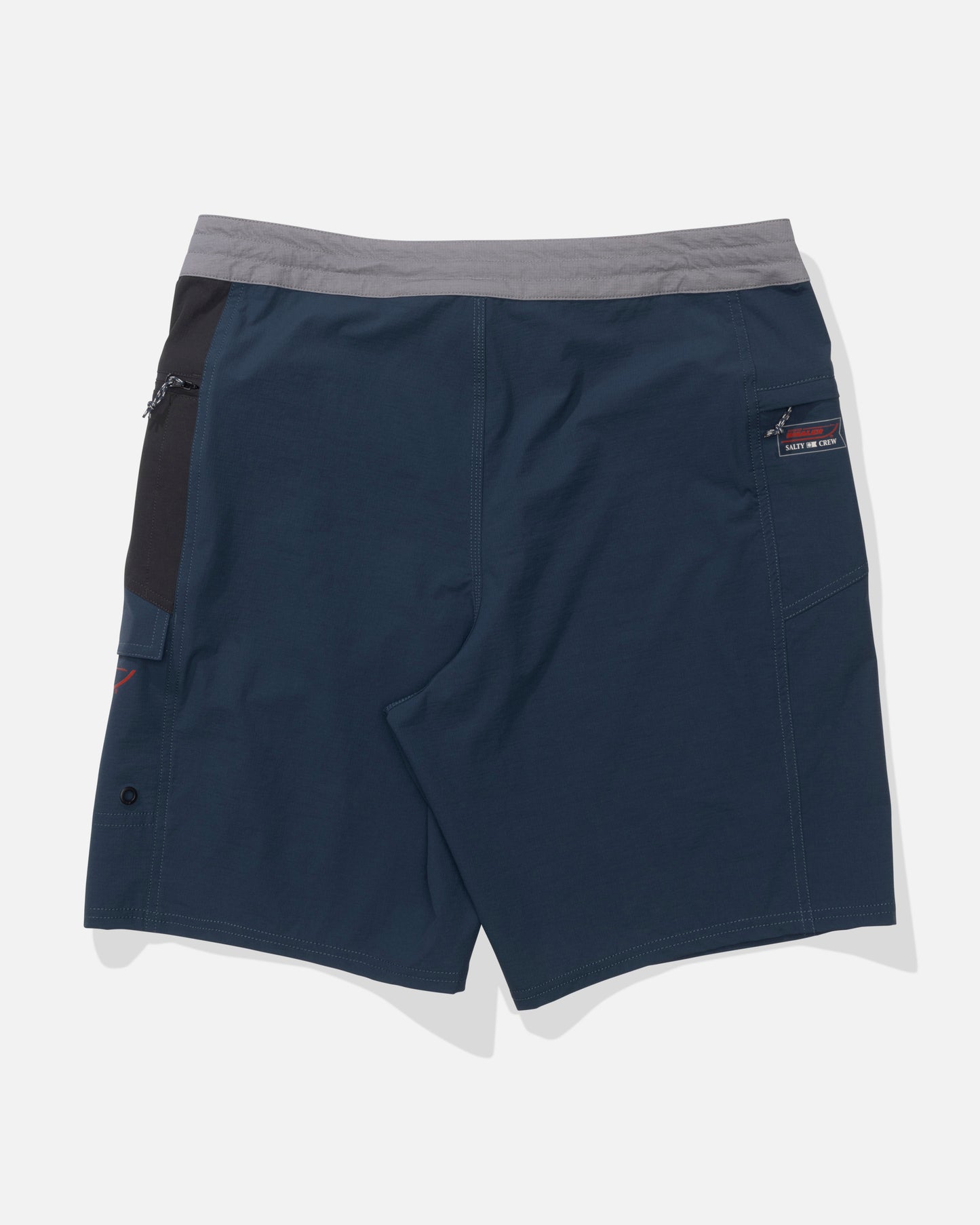 Back view of the Whaler Flagship 20" Boatshort - Dark Navy. 