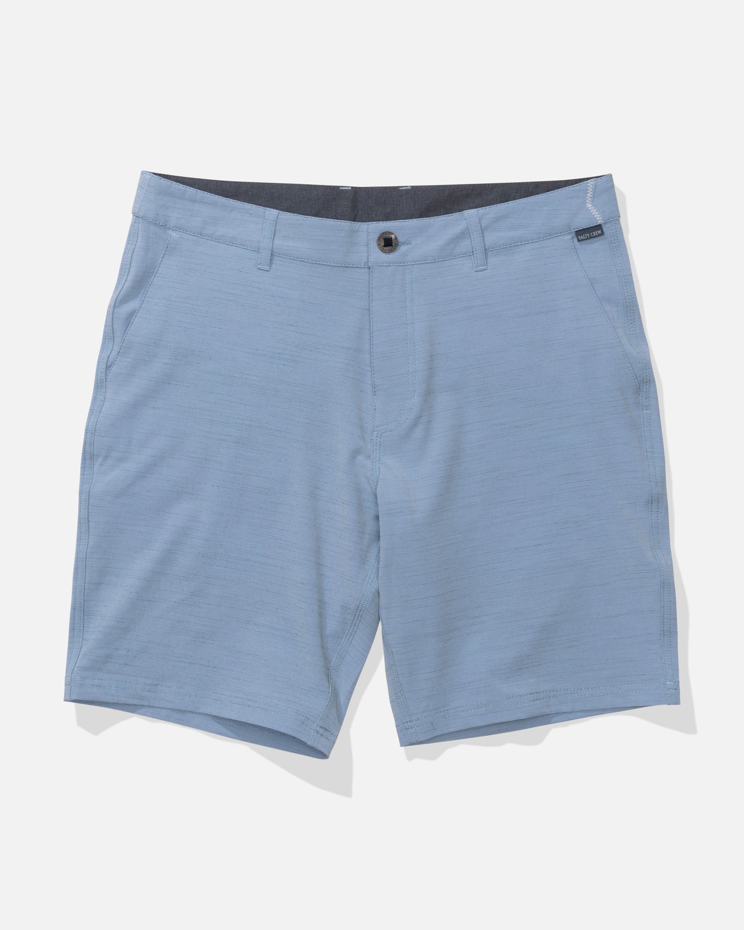 Front view of the Drifter 19 Slub Hybrid - Coast Blue. 