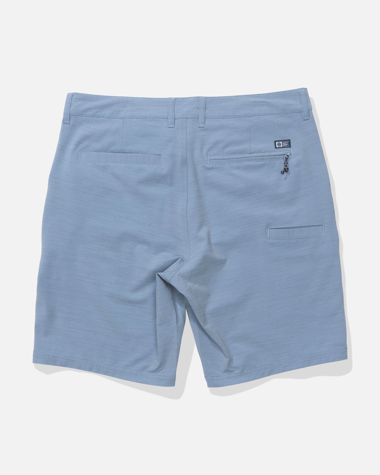 Back view of the Drifter 19 Slub Hybrid - Coast Blue. 