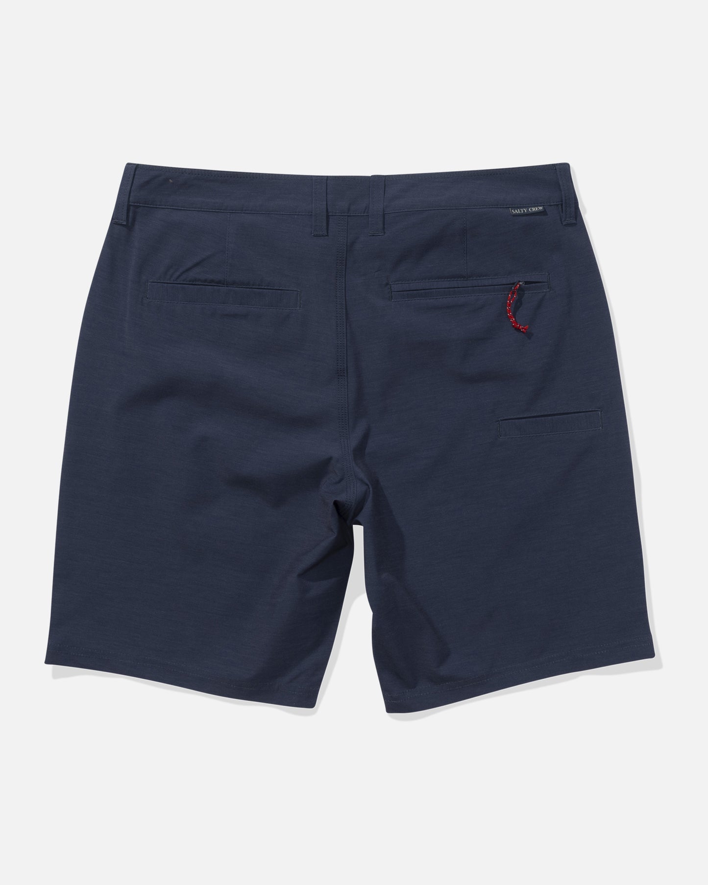 back view of Drifter 19" Triblend Hybrid Short - Navy