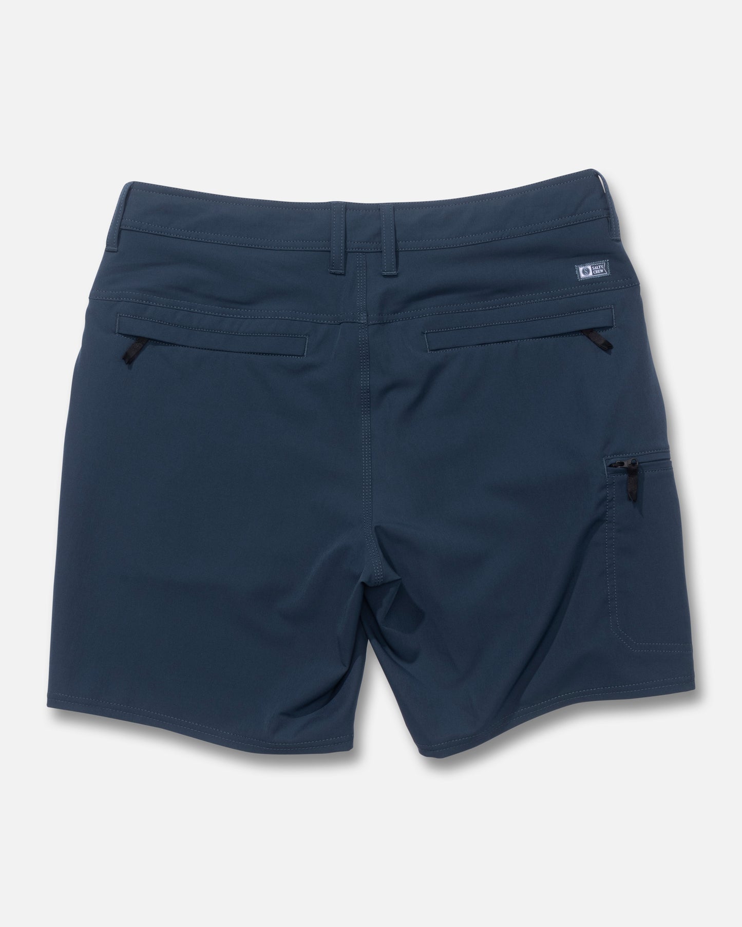 Back view of the Transom Tech Short - Navy. 