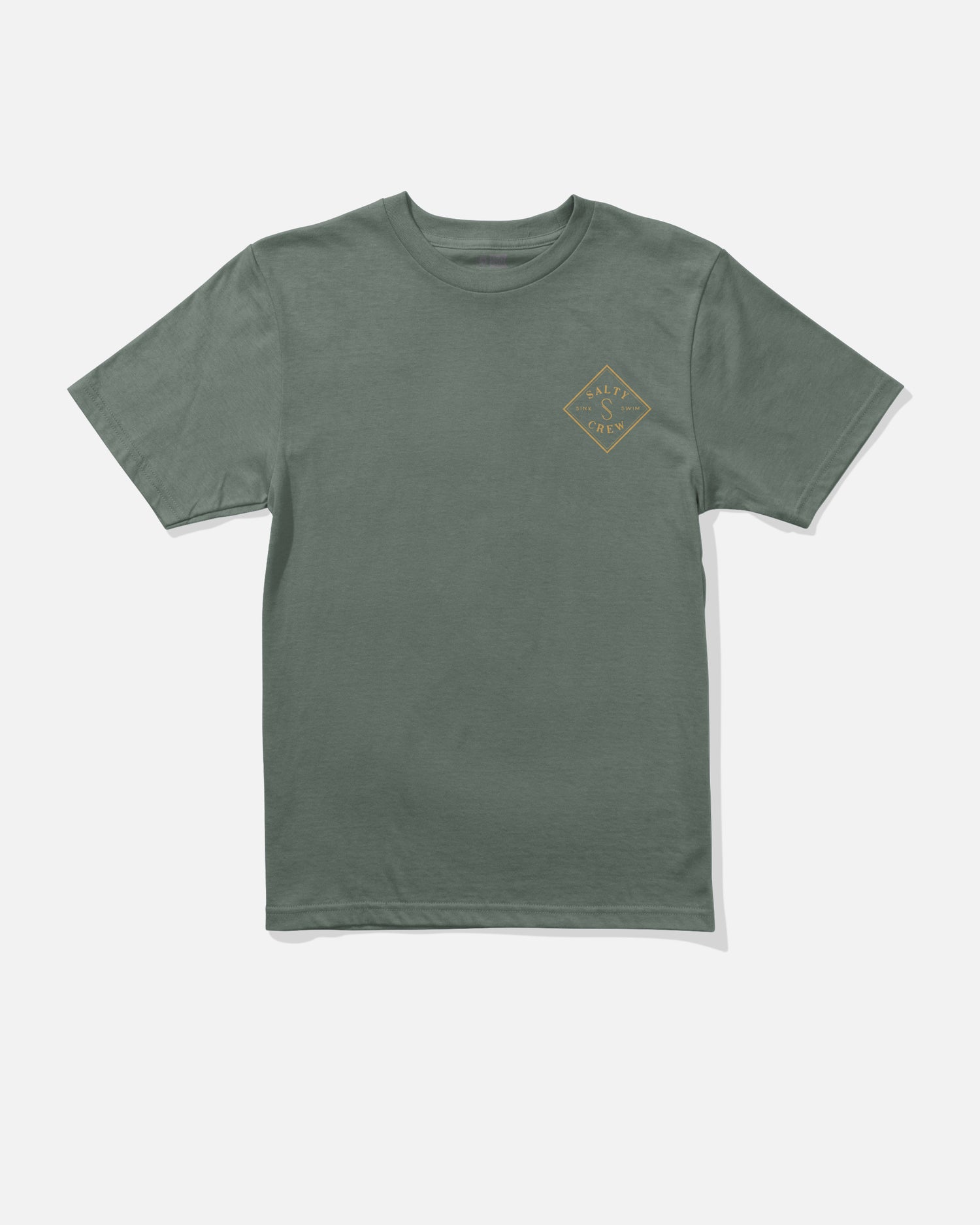 Front view of the Tippet Boys Tee - Laurel Wreath. 