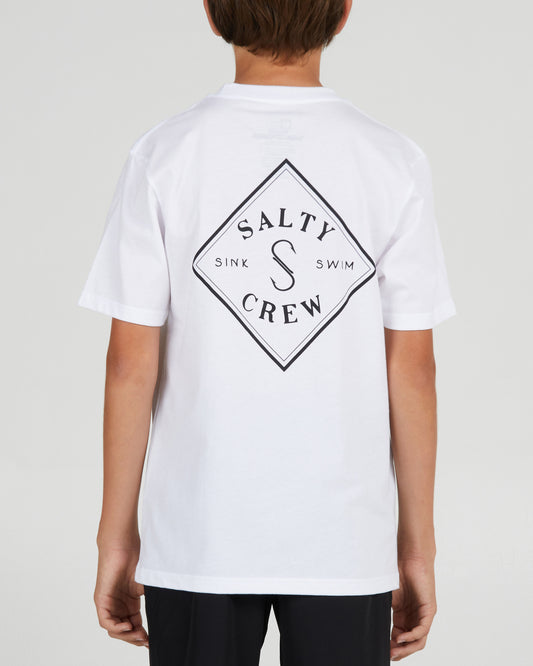Tippet Boys White S/S Tee