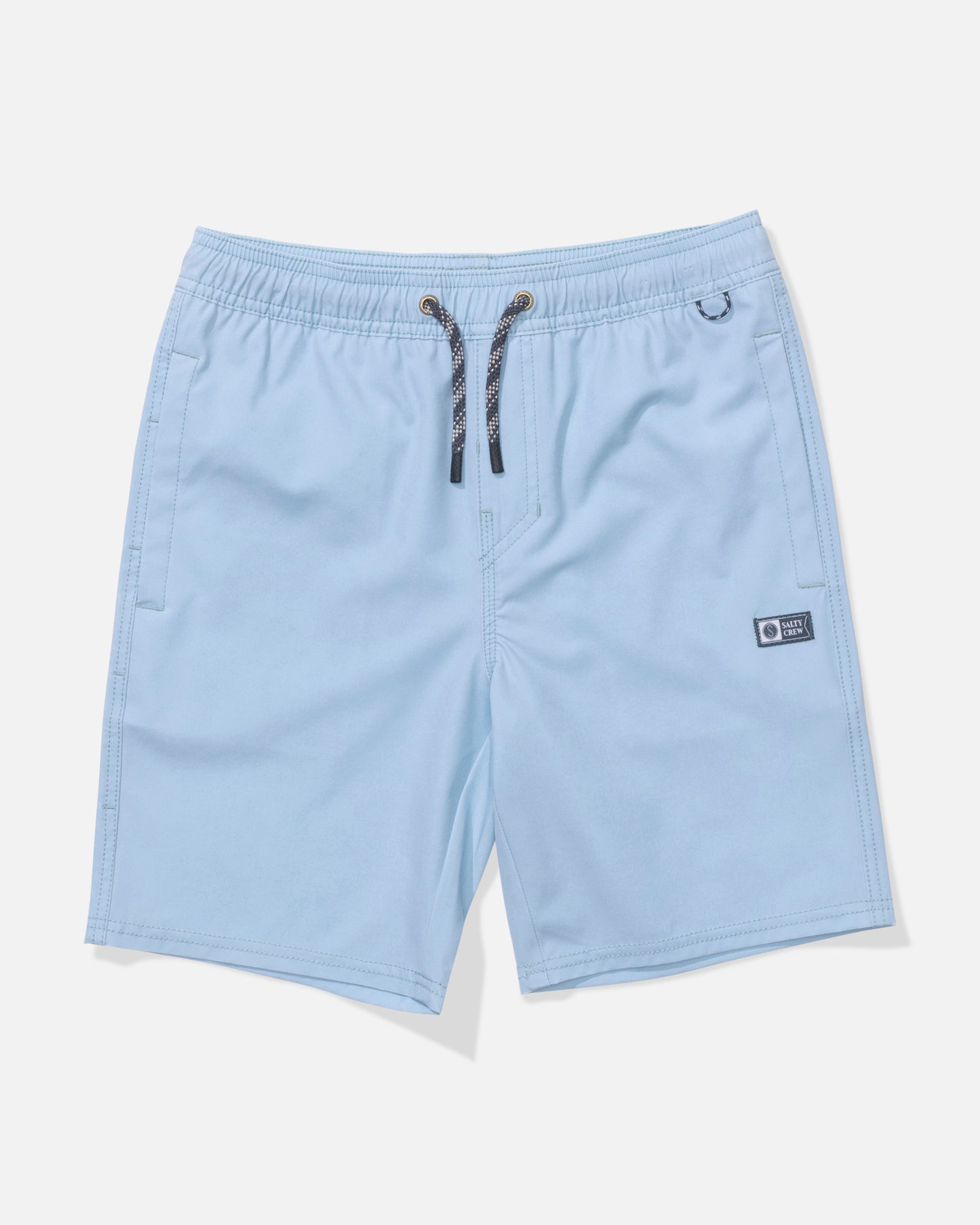 Front view of the Seadog Boys Volley - Mineral Blue. 