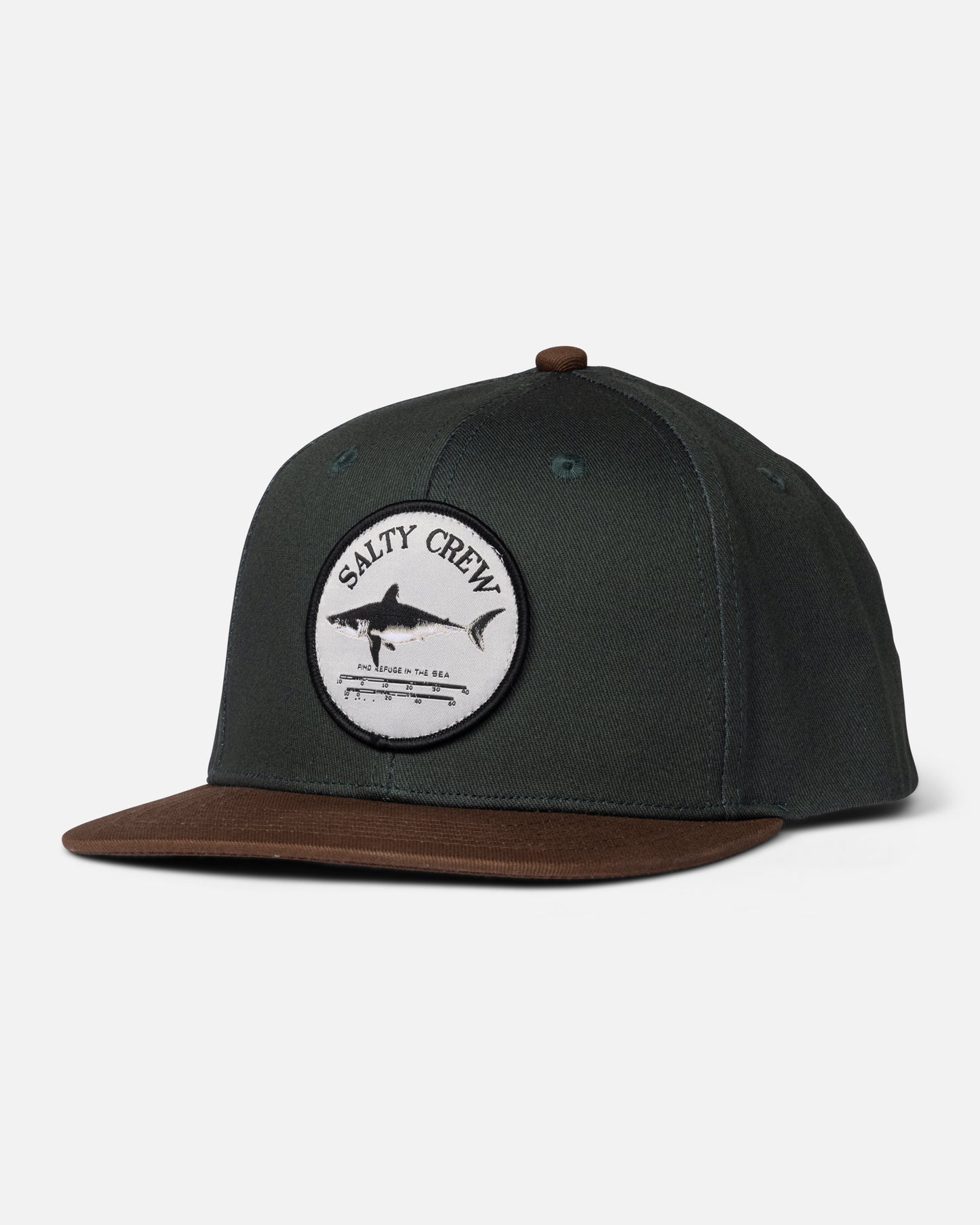 Front view of the Bruce Boys 6 Panel - Deep Forest. 