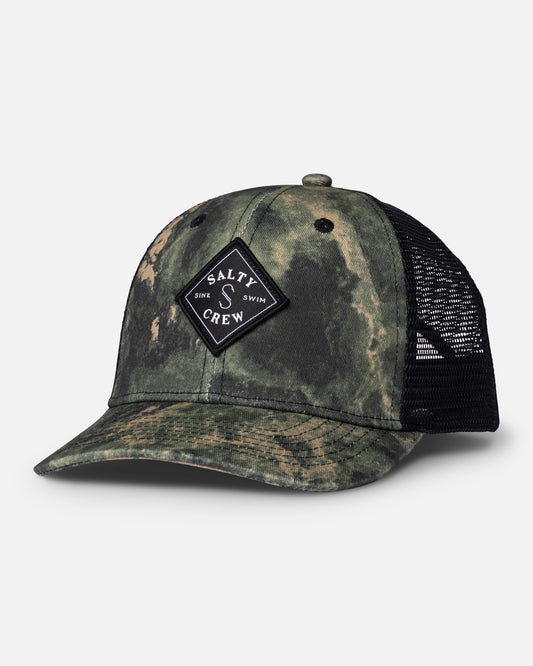 Front view of the Sealine Boys Trucker - Deep Forest. 