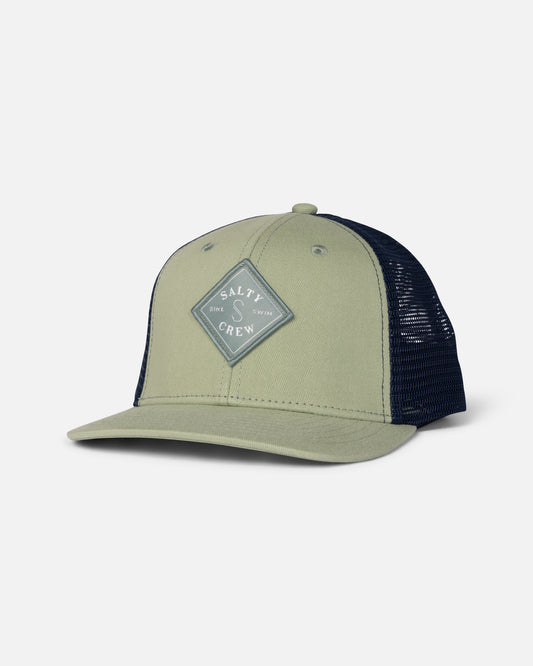 Front view of the Sealine Boys Trucker - Jade. 