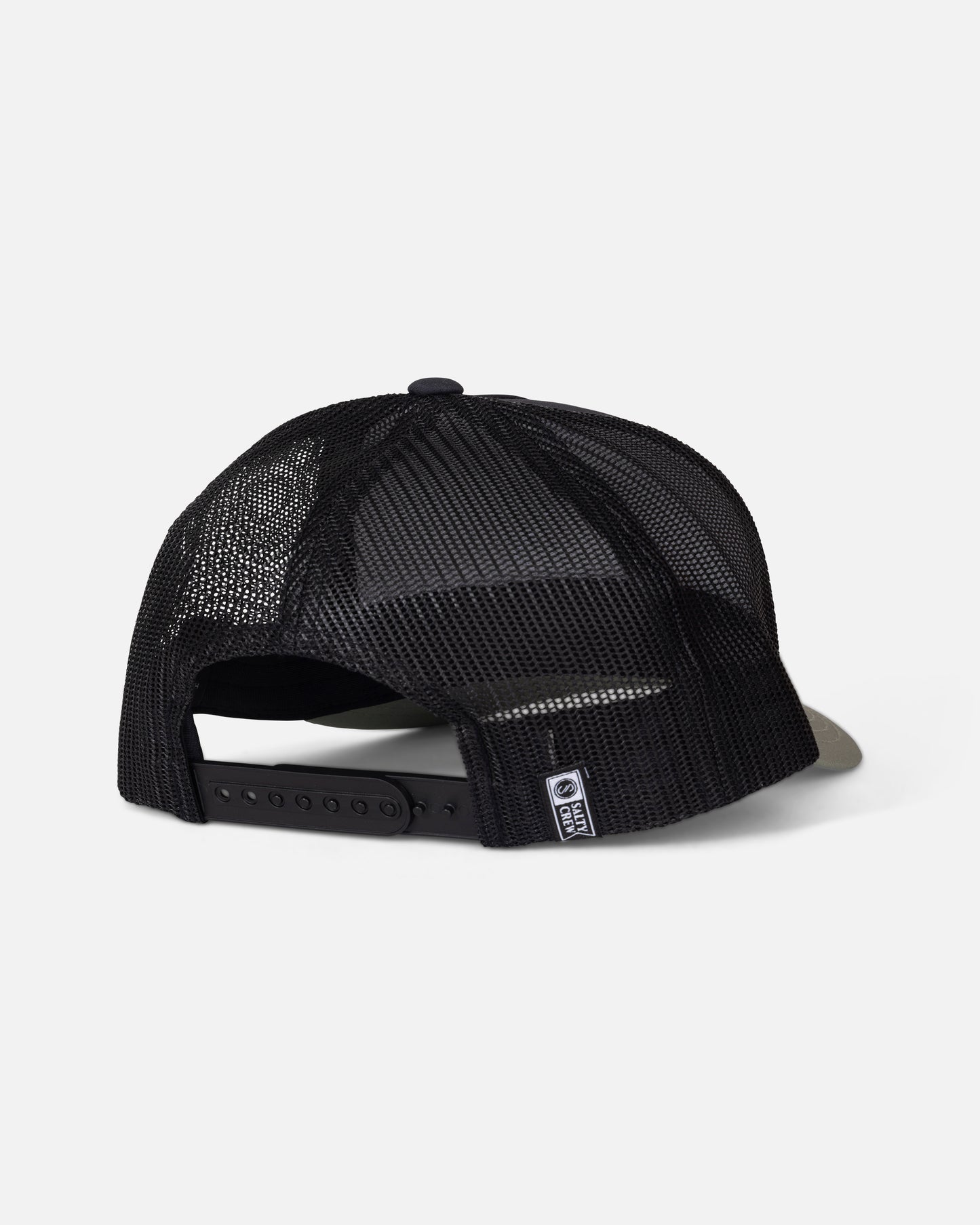 Back view of the Sealine Retro Trucker - Black/Green. 