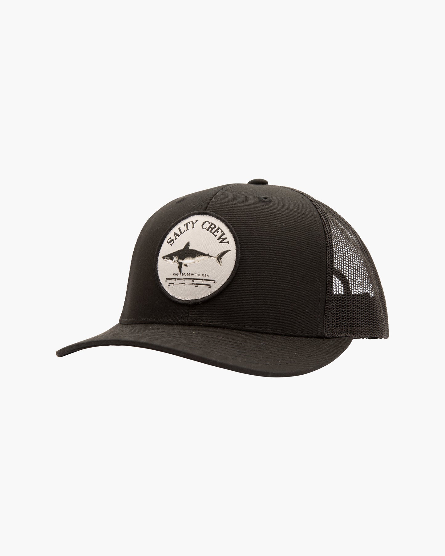 Front view of the Bruce Trucker - Black. 