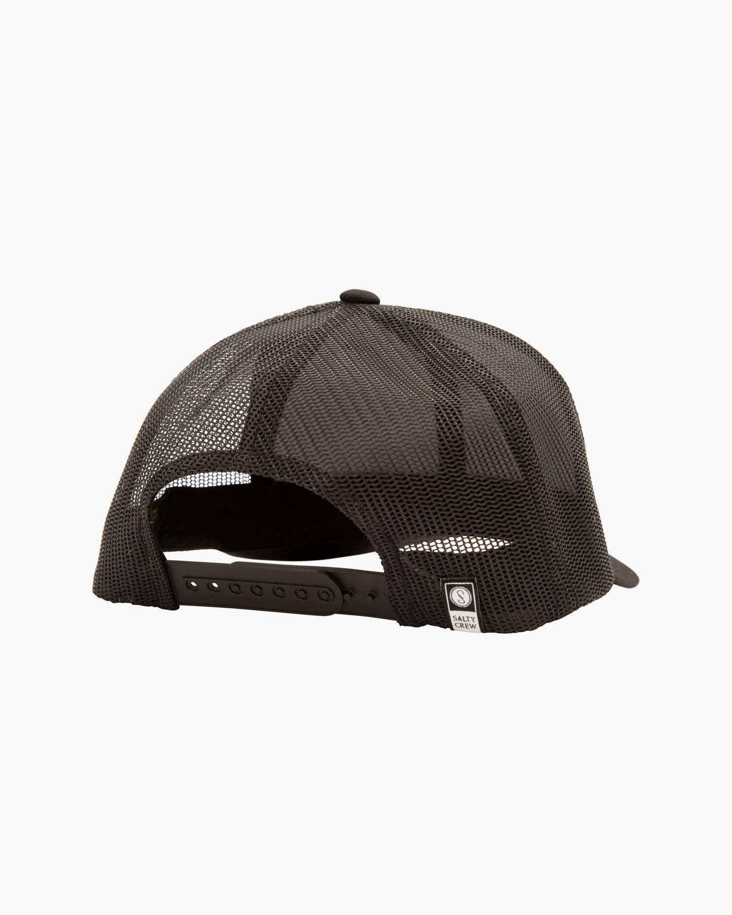 Back view of the Bruce Trucker - Black. 