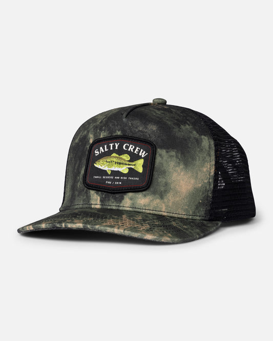 Front view of the Bigmouth Trucker - Deep Forest. 