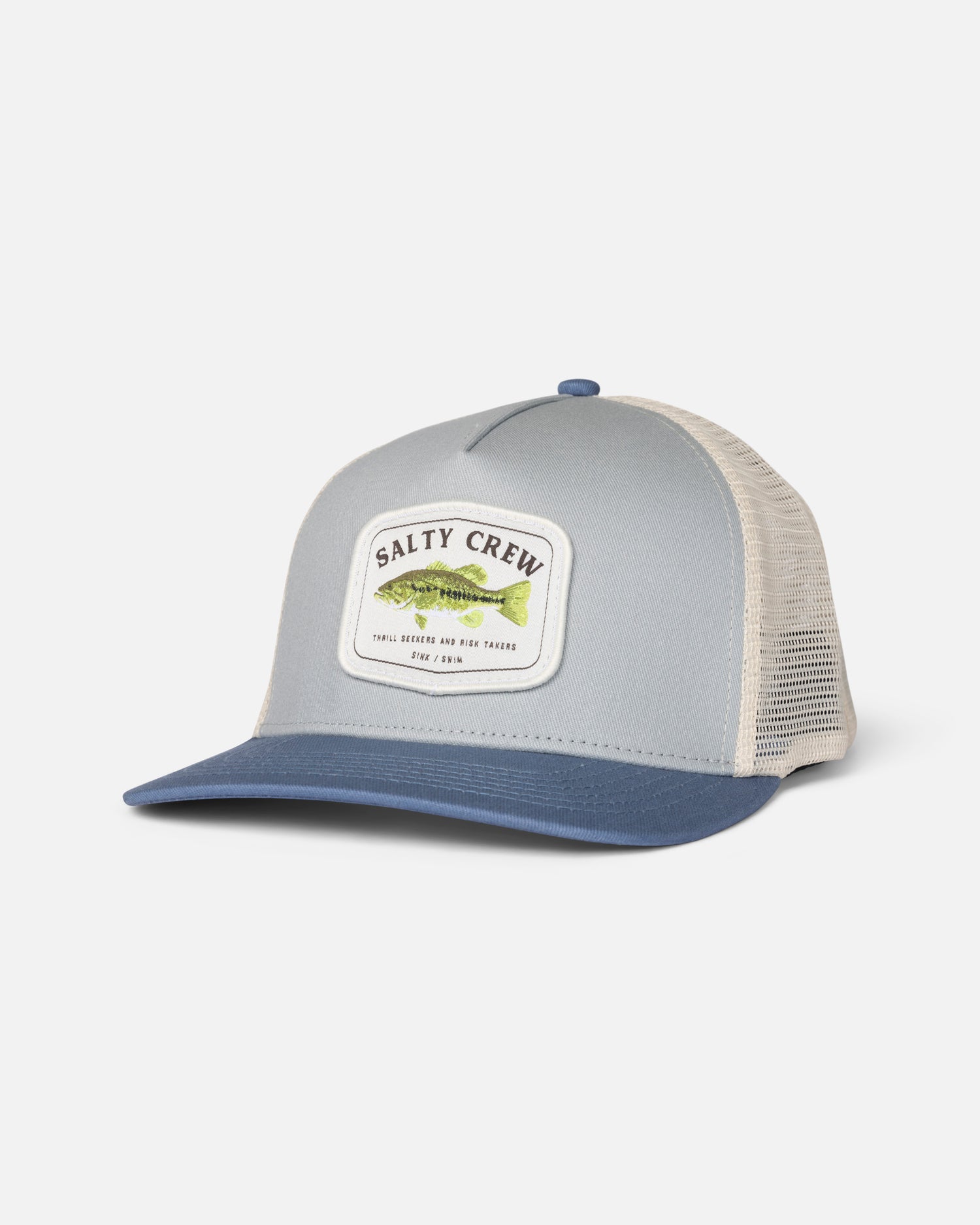 Front view of the Bigmouth Trucker - Mineral Teal. 