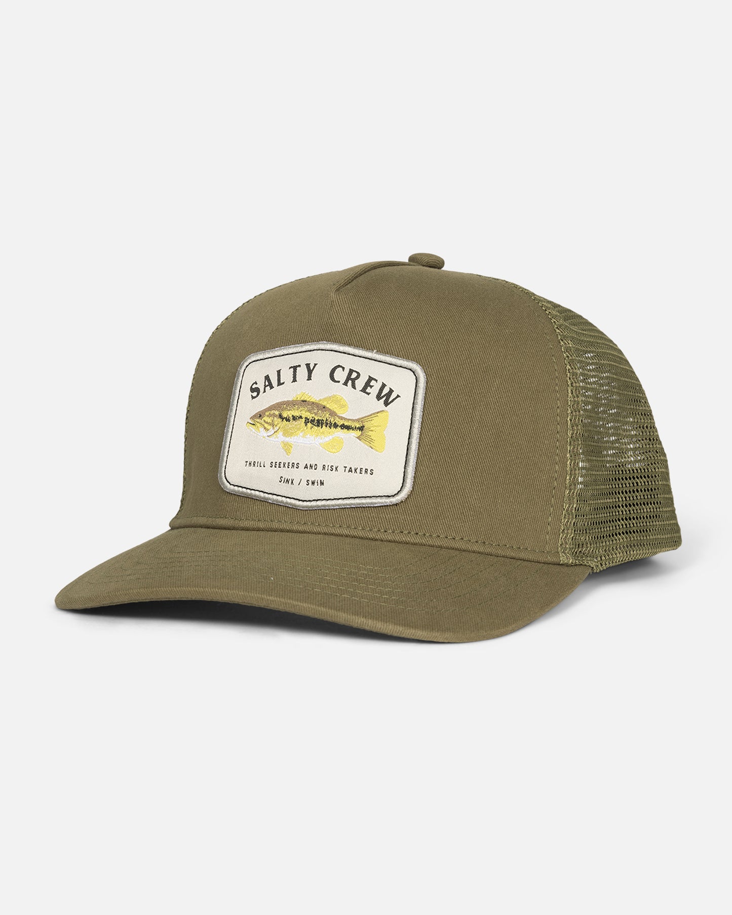 Bigmouth Trucker Hat - Oil Green