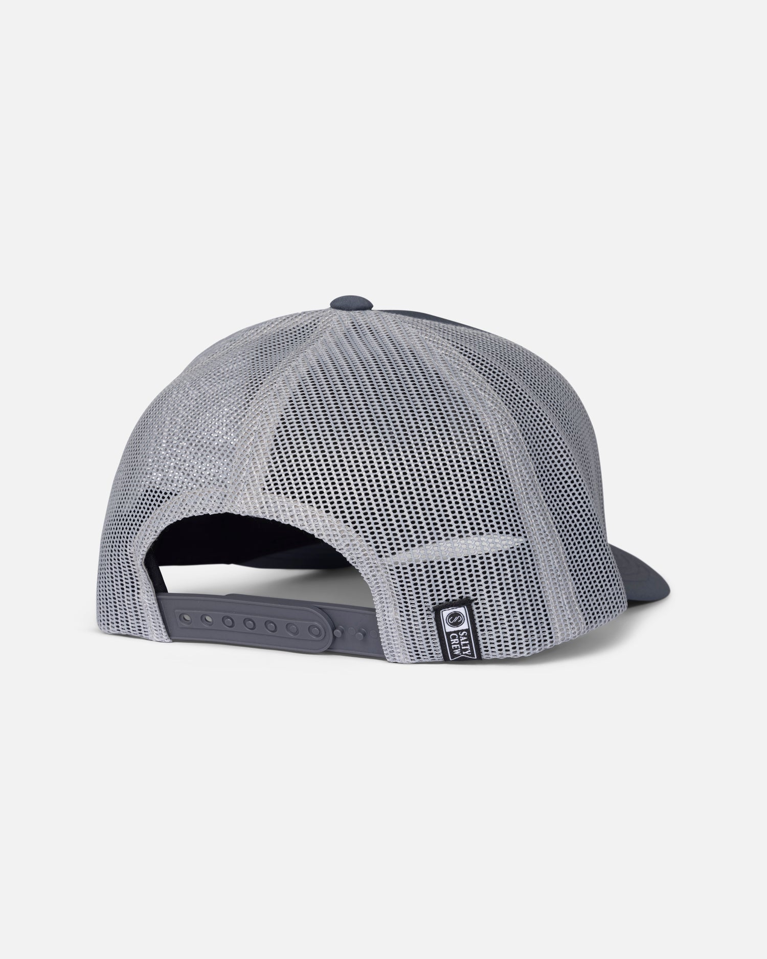 Back view of the Pinnacle 2 Retro Trucker - Iron. 