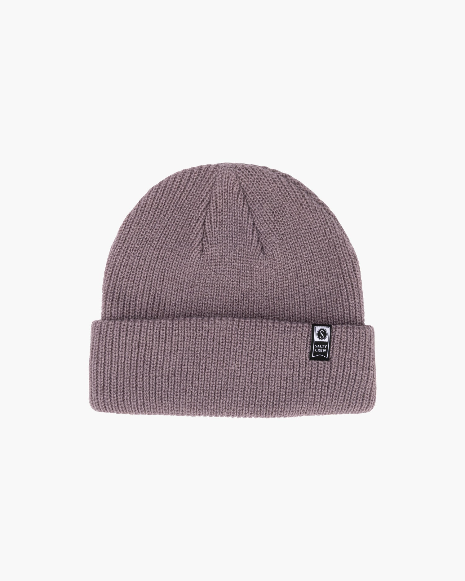 front view of Alpha Lavender Stone Beanie