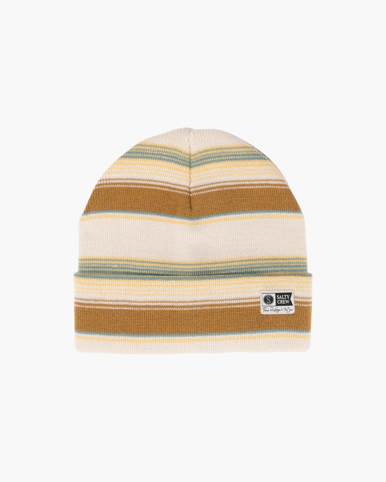 front view of Frits Natural Beanie