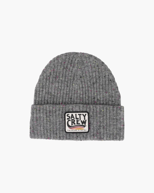 front view of The Wave Athletic Heather Beanie