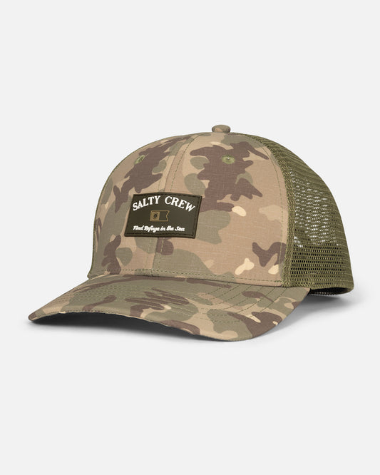 Steadfast Retro Trucker Hat - Camo