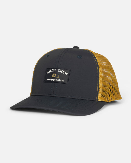 Steadfast Retro Trucker Hat - Dark Slate